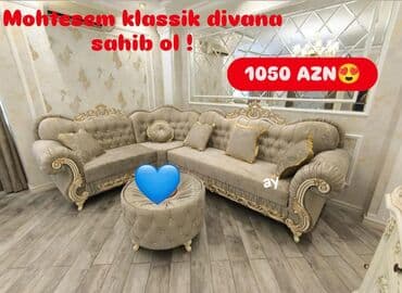 leyla mebel: Künc divan, Yeni — 1