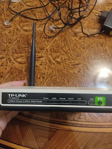 tp link modem satisi: TP‑LINK TD‑W8151N – 150Mbps Wireless N ADSL2+ modem‑router satıram — 2