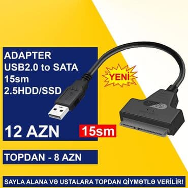 Skanerlər: USB Adapterlər SAYLA ALANA VƏ USTALARA TOPDAN QİYMƏTLƏ VERİLİR! — 7