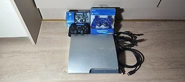 Sony PlayStation 3 Slim (gümüş rəng) oyun konsolu dəsti Dəst tərkibi lalafo.az -da Sony PlayStation 3 Slim (gümüş rəng) oyun konsolu dəsti Dəst tərkibi