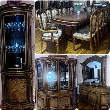 metbex divan desti: İşlənmiş, Komod, Masa və oturacaqlar, Servant — 1