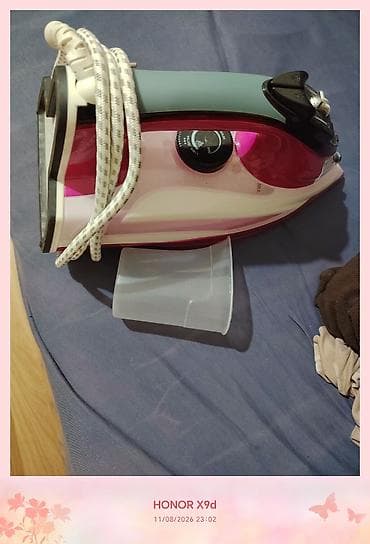 iphone barter var: Buxarlı ütü – Tefsel SC-8808 Xüsusiyyətlər: - Nano Ceramic altlıq – — 3