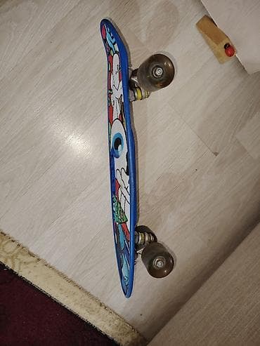 лонгборд баку: Rəngarəng qrafik printli kruizer tipli skeytbord. Xüsusiyyətlər: - — 7