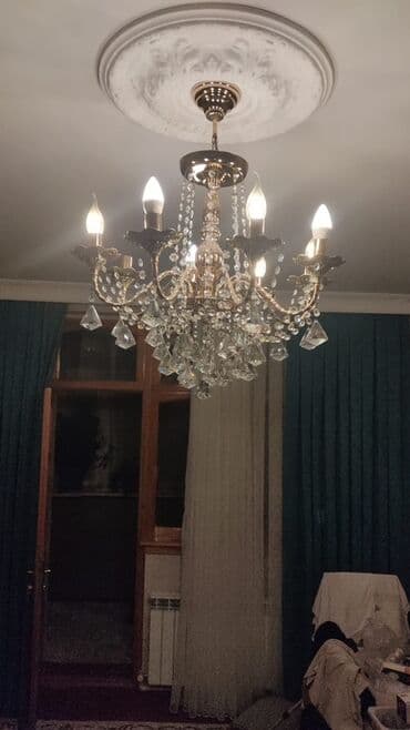 listur sumqayıtda: Çılçıraq, 8 lampa, Metal — 2
