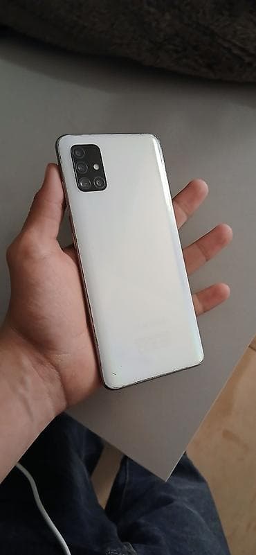 samsung galaxy s10 plus qiymeti: Samsung Galaxy A51, 64 GB, rəng - Ağ, İki sim kartlı — 2
