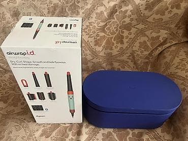 su dalgasi fen: Dyson Airwrap i.d. straight + wavy saç formalaşdırıcı seti - Model — 2