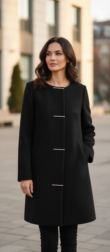 qısa imlalar: Palto, Milano, S, rəng - Göy — 1