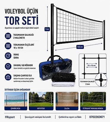 💥 volleyball toru, volleyball setkası ✅ 7/24 əlaqə saxlaya