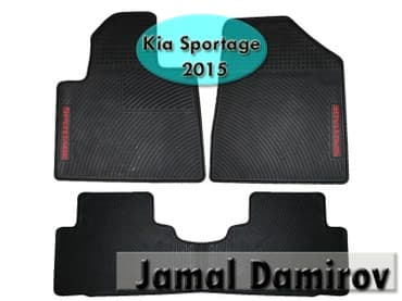 рейлинги на авто: Kia Sportage 2015 üçün silikon ayaqaltilar. Силиконовые коврики для — 1