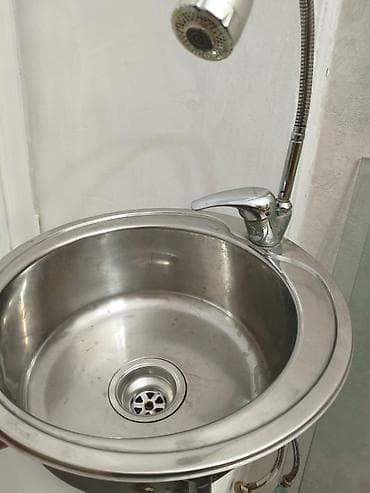 Раковина мойка железная, metal lavabo