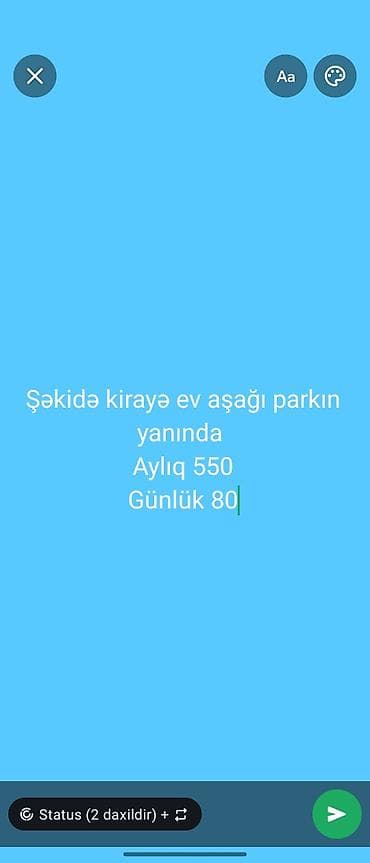 xalqlar dostluğu ev: Ağaclarla əhatə olunmuş həyəti və hasarı olan fərdi ev. Geniş yaşıllıq — 8