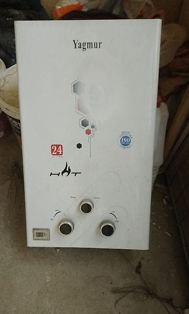 Duş şlanqları: Yagmur qazla işləyən suqızdırıcı (geyzer) Xüsusiyyətlər: - Tutum: 24 lalafo.az -da — 1 Duş şlanqları: Yagmur qazla işləyən suqızdırıcı (geyzer) Xüsusiyyətlər: - Tutum: 24 — 1