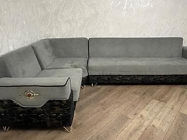 Divanlar: Künc divan, İşlənmiş, Açılan, Bazalı, Parça, Çatdırılma yoxdur — 2