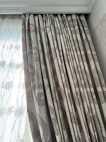 multik sekilleri: Yeni, Pərdə, rəng - Bej — 4