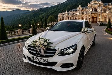 услуга ремонт авто: Toy, Nişan və Özəl Şad Günləriniz Üçün Gəlin Maşını — Mercedes E-Class — 1