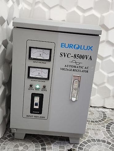 Seva 🌼. 1186 8.500 Vatt stabilizator. Yenidir. Daha kiçiyə ehtiyac