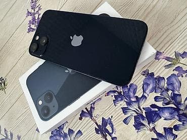 2 el iphone 13: IPhone 13, 128 GB, Midnight, Barmaq izi, Simsiz şarj, Face ID — 1
