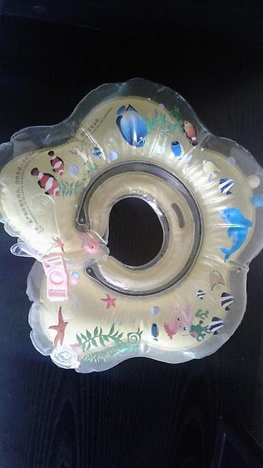 кукольный дом: Надувной круг на шею для купания Baby Swimmer 0-36 мес. (6-36 кг) с — 3