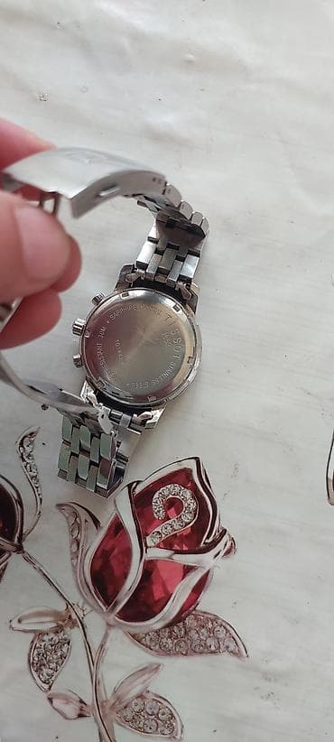 gumus saat: Qol saatı, Tissot, rəng - Gümüşü — 2