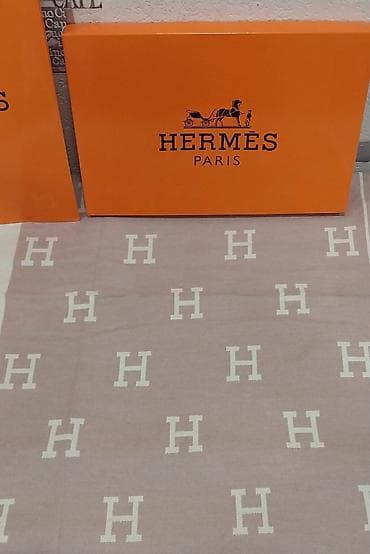 Hermes Paris şərf qadınlar üçün, keyfiyyətlidir. - Rəng: pudra-çəhrayı — 7