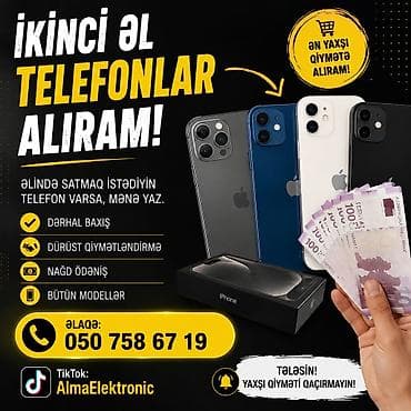 iphone bərdə: Xidmət: İkinci əl telefonların alınması Təsvir: - Bütün modellər — 1