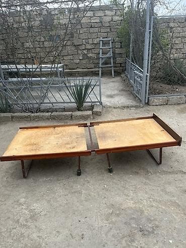 Раскладушки: Б/у, Раскладушка с матрасом — 2