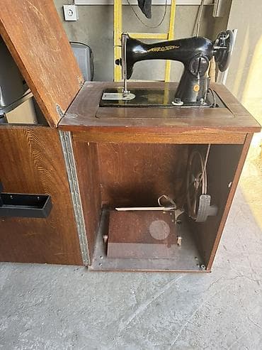 Аристоны: Taxta şkaflı elektrik tikiş maşını - Qatlana bilən taxta korpus: üst — 2