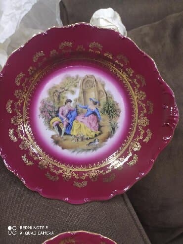 чайный сервиз: Чайный набор, цвет - Красный — 5