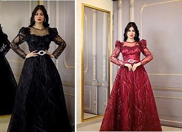 cicekli don: Təzədir. Zərif ziyafət donları kolleksiyası - Uzun, bədənə oturan — 8