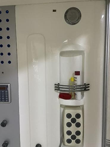 kreditle kubik: Hidromassajlı duş-kabina/SPA künc sistemi - Künc tipli, şüşə sürgülü — 3