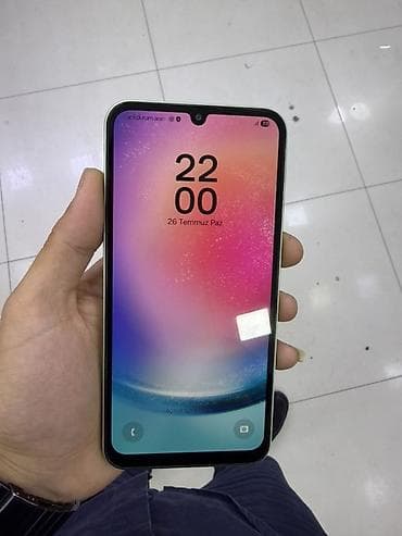 Elektronika: Samsung Galaxy A24 4G, 128 GB, rəng - Yaşıl, Barmaq izi — 2