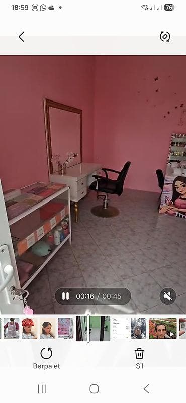 Салонные, медицинские комплекты мебели: Gözəllik salonu üçün vizaj stolu və peşəkar kreslo dəsti - Geniş — 2