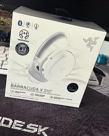 kalonka mikrafonlu: Saf ağ estetika, güclü oyun performansı – ikisi bir arada! Razer — 1