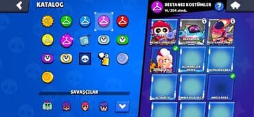 Digər kolleksiyalar: Brawl Stars hesabı – yüksək göstəricilər və zəngin kolleksiya Profil — 18