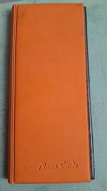 Lövhələr: Türkiyə istehsalı vizitka qabı satılır. 10 vərəqli. 20 səhifəli. 80 — 2