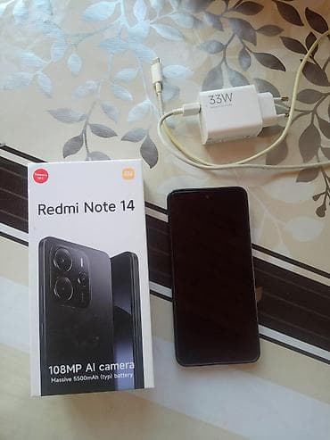 Redmi Note 14, 256 GB, rəng - Qara lalafo.az -da Redmi Note 14, 256 GB, rəng - Qara