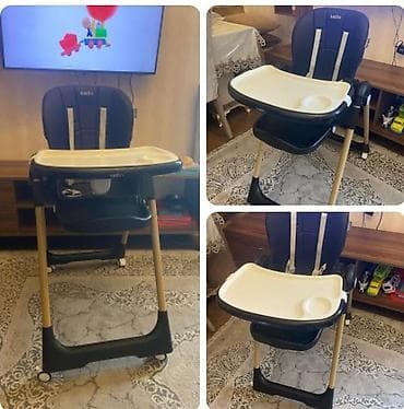 Yemək masaları, oturacaqları: Uşaq yemək stulu – Kikka Boo - Brend/model: Kikka Boo yüksək yemək — 1