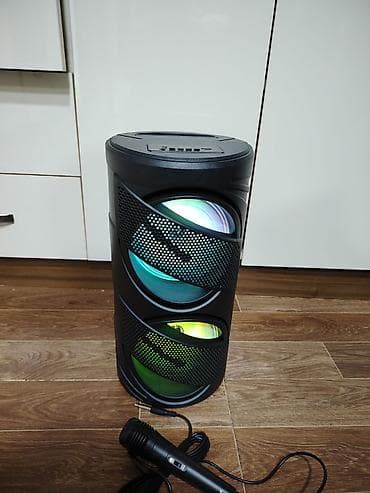 marshall kalonka: Portativ Bluetooth akustik sistemi + mikrofon - İki böyük dinamikli — 1