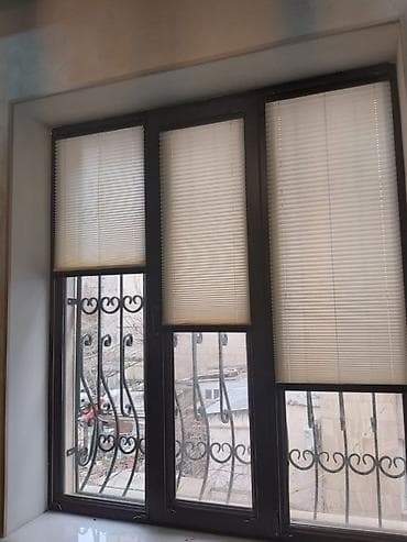 jalyuz perde: Pərdə və jalüz çeşidləri - Klassik pərdə dəstləri: Qalın dekorativ — 4