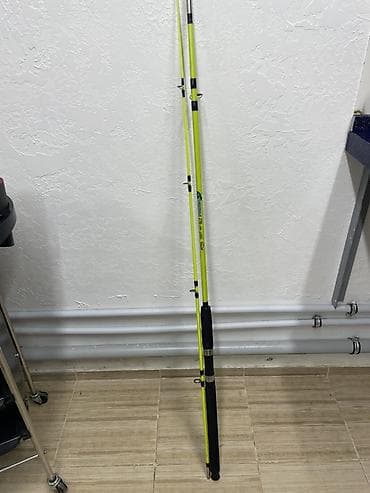Ovçuluq və balıqçılıq: Crocodile 270 spinning 100-250qram test Əla vəziyyətdədir Tam original — 2