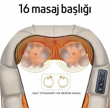 массажер для шеи баку: Masajor, Vibro masajor, Bədən üçün, Yeni, Pulsuz çatdırılma — 6
