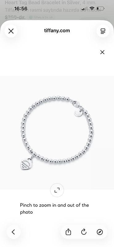 Bilərzik, Tiffany, Gümüş — 4