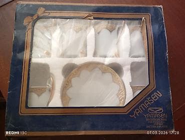 coca cola: Çay dəsti, rəng - Ağ, Farfor, 6 nəfərlik, Yaponiya — 3