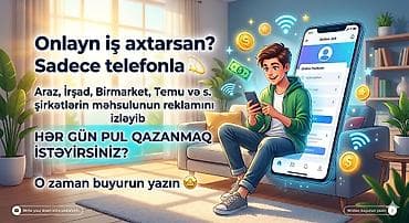 SMM menecer tələb olunur, İstənilən yaş, Təcrübəsiz