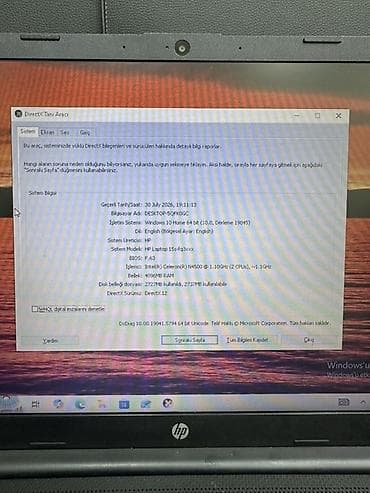 Б/у HP 15.6 ", Intel Celeron, 128 ГБ, Платная доставка — 3