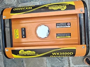 BreShiano WX3500D benzin generatoru - Yanacaq növü: benzin (Gasoline