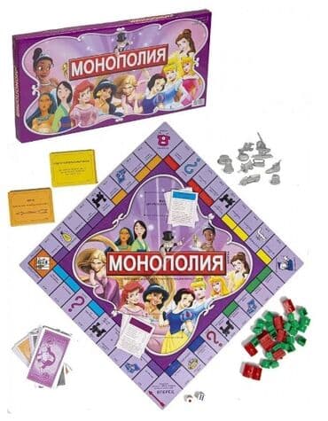окей настольные игры: Monopoly Disney Edition Bu dinamik stolüstü oyun hər yaşda olan — 6