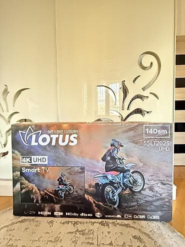 nikai televizor qiymetleri: Yeni Televizor Lotus 55" 4K (3840x2160), Ünvandan götürmə — 1