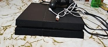 micro qulaq: Sony PlayStation 4 (PS4) oyun konsolu Komplekt: - PS4 əsas blok (qara — 2
