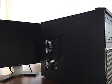 ucuz maqintafon: Təcili satılır. Dell LCD monitor - Ekran ölçüsü: təxminən 19" — 4